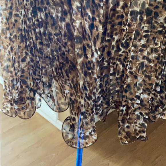 💰SOLD 💰$5 Sale 😃 Sheer Leopard Dress - Picture 3 of 5